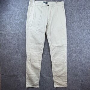 Taylrd Pants Mens 34 Taylrd Fit Khaki Chino Performance Golf Business Summer